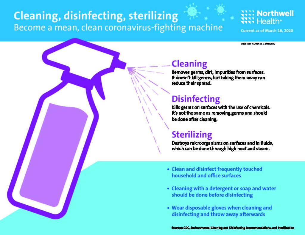 cleaning vs sterilizing