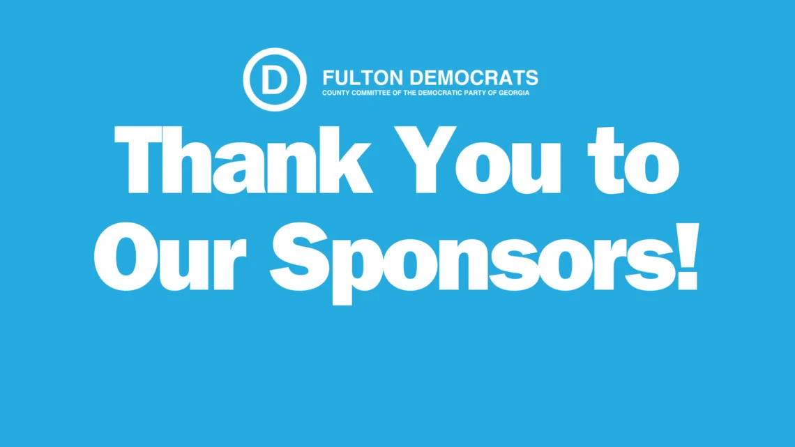 Thank you to our sponsors!